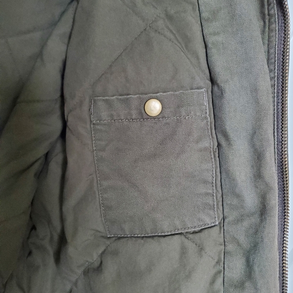 Timberland Jacket, Men's, Deep Green, XL, Zip, 3 Outside Pockets 1 Inside Pocket - Picture 4 of 8
